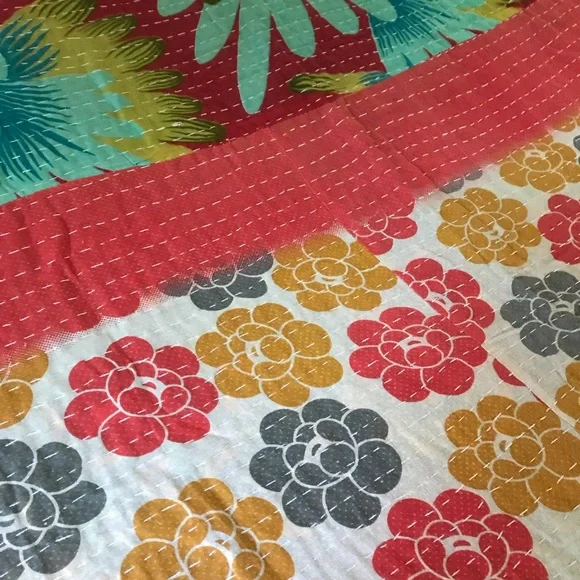 kantha quilt #10 BOGO - Picture 7 of 10